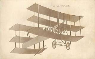 AVIATION THE ROE TRIPLANE EARLY R39633  