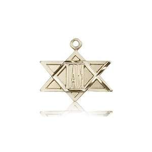  14kt Gold I Am Star Medal Jewelry