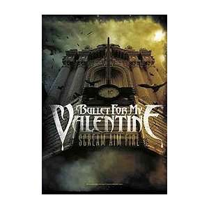  Bullet For My Valentine   Scream Aim Fire Textile Poster 