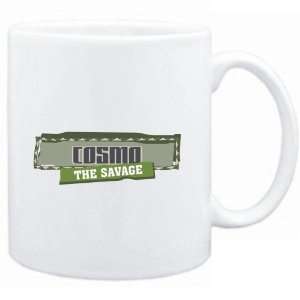  Mug White  Cosmo The Savage  Male Names Sports 