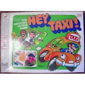  Hey Taxi The Vibrating Action Game by Milton Bradley 