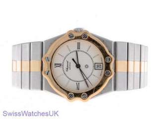  ST MORITZ STEEL/ GOLD MENS WATCH Shipped from London,UK, CONTACT US