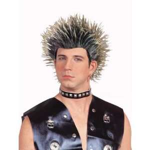  Spiked Two Tone Adult Wig Toys & Games