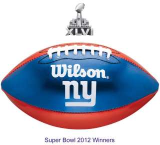 Wilson NFL Super Bowl 2012 New York Giants Underglass American 