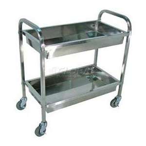  Luxor Stainless Steel Cart 35 1/2 X 19 X 35 1/2 200 Lb 