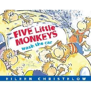   Monkeys Wash the Car board book [Board book] Eileen Christelow Books
