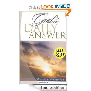  Gods Daily Answer eBook Thomas Nelson Kindle Store