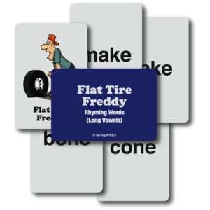   Tire Freddy Rhyming Words (Long Vowels) (Grades K 2) Toys & Games