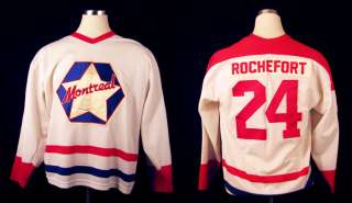 LaBatt’s Original Six Leon Rochefort Game Used Jersey  