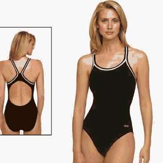 Aquatics Swim Wear Dbx Solid Swimsuit   Womens  Sports 