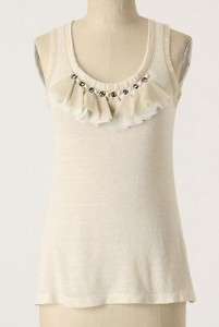 Nwt Anthropologie by C. Keer Diamond Light Tank Top Sz XL Size New 