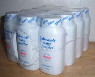 Wholesale, 12 New Johnsons and Johnsons Baby Powder, Baby Shower 