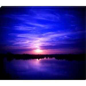 Dreamy Purple Lake sunset   Eleven Mile Corner, Arizona, United States 