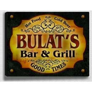  Bulats Bar & Grill 14 x 11 Collectible Stretched 