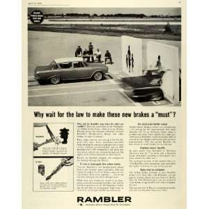  1962 Ad Vintage Rambler Public Safety Dade County Florida 