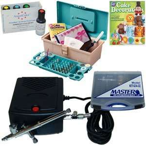 Complete Professional G34 22 Airbrush Cake Decorating Kit  
