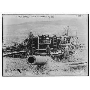  Little Bertha which bombed Amins