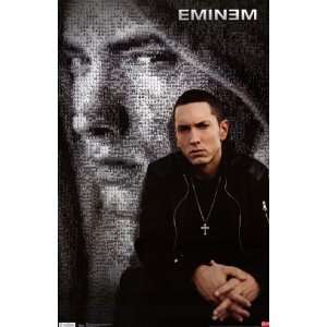  (22x34) Eminem Collage Music Poster Print
