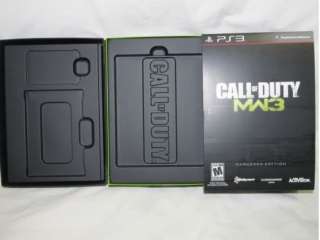 CALL OF DUTY MODERN WARFARE 3 MW3 HARDENED EDITION BOX AND SLIP COVER 