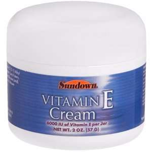 SUNDOWN Sundown Vitamin E Cream, 2 Oz