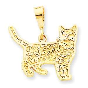  14k Bengal Cat Pendant West Coast Jewelry Jewelry