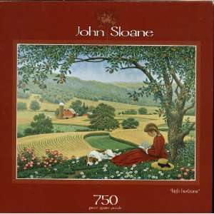  John Sloane 750 Piece Puzzle   Rush Hour   Toys & Games