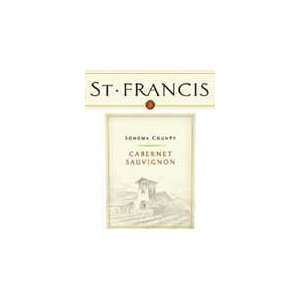  2008 St. Francis Winery Vineyards Cabernet Sauvignon 750ml 
