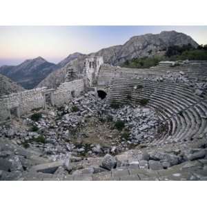 The Amphitheatre at Termessos, Anatolia, Turkey, Eurasia Photographic 