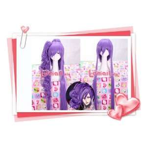  120cm Vocaloid Gakupo Long Purple Cosplay Party Hair Wig 