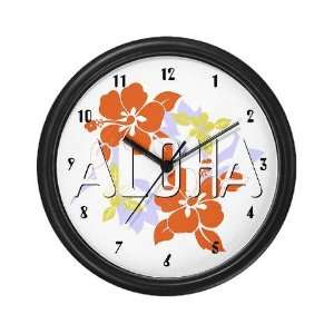  Aloha Beach Wall Clock by 