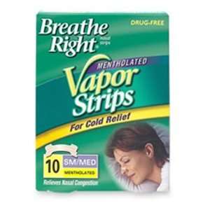 Breathe Right Mentholated Vapor Strips