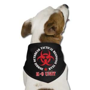 Zombie Tactical Response K 9 Unit Dog Bandanna Pet 