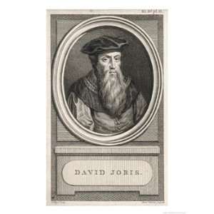  David Joris Flemish Artist and Anabaptist Art Giclee 