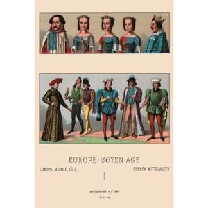  Civil Costumes of the French Nobility, 1364 1461 #2 