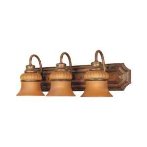  Lucia Collection Rustic Bavarian Bronze Vanity Light û 