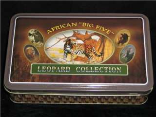 African BIG FIVE Collection Leopard Lockblade Knife  