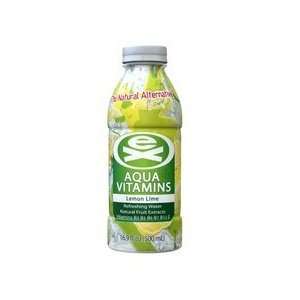  Ex Drinks Ex Aqua Vitamins, Lemon Lime Water (24 x 16.9 OZ 