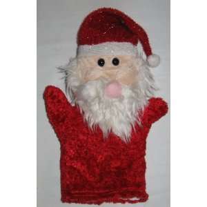 Santa Hand Puppet   Plush 10 in. 