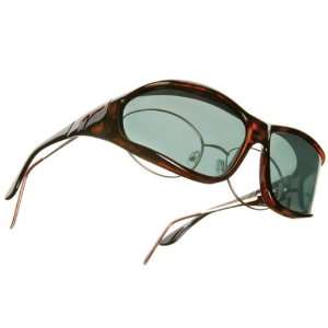  Vistana OveRx Sunglasses Tortoise w Gray Lens Lg Health 