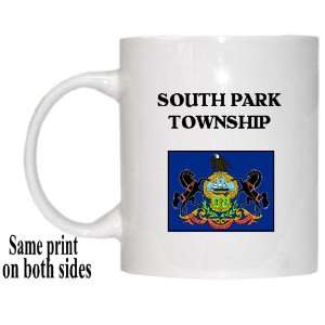   Flag   SOUTH PARK TOWNSHIP, Pennsylvania (PA) Mug 