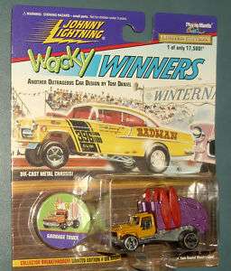 Johnny Lightning Wacky Winners Garbage Truck 2 02939  