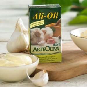 Alioli Garlic Mayonnaise with Extra Virgin Olive Oil  