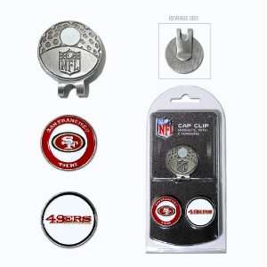  San Fransisco 49ers Hat Clip and Two Ball Markers Sports 