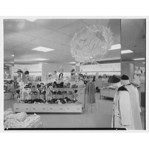  department store, business in Knoxville, Tennessee. Girls teens 1955