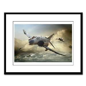  F 4 Phantom Mig Kill Plane Large Framed Print