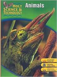 Holt Science And Technology Animals Short Course B, (0030499577), Not 