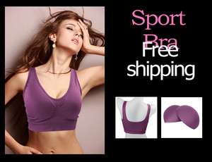 Rhonda Shear Women Super Comfort Sports Seamless Leisure Ahh Sport Bra 