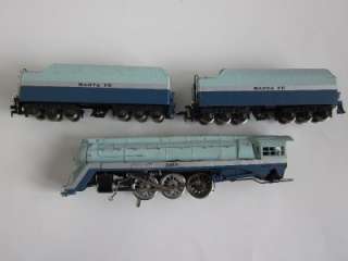 BLUE GOOSE AHM Rivarossi 4 6 4 Santa Fe 3460 Steam Engine train coal 