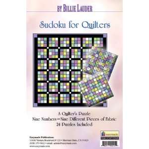  Sudoku for Quilters Quilt Pattern By Billie Lauder Office 