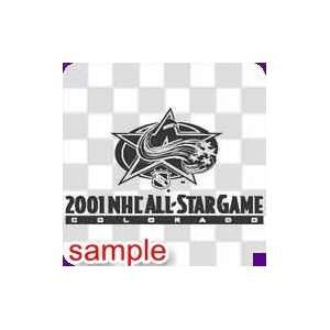  SPORTS 2011 NHC ALL STAR GAME 10 WHITE VINYL DECAL 